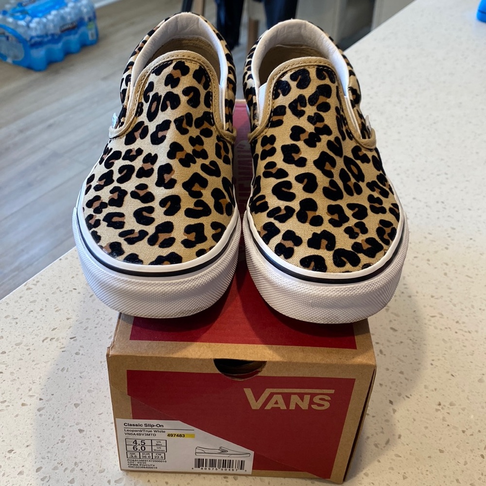 Slip on leopard Vans